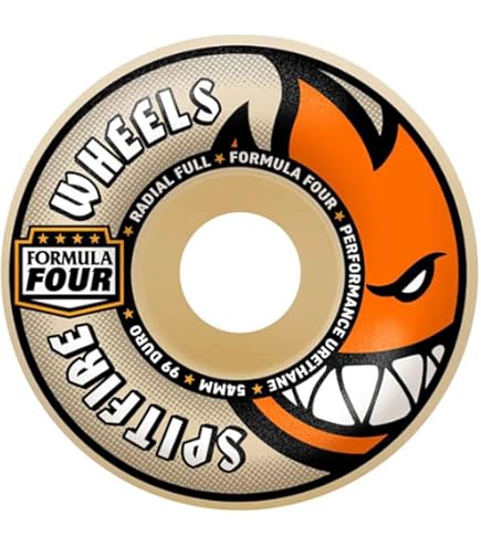 Amazon.com : Spitfire Wheels Spitfire Skateboard Wheels 58mm F4